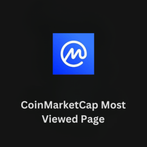 CoinMarketCap Most Viewed Page